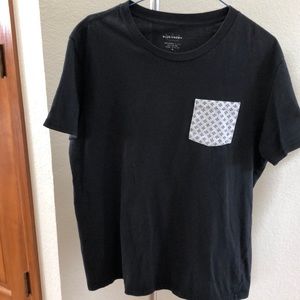 Blue Crown Black Tee Shirt